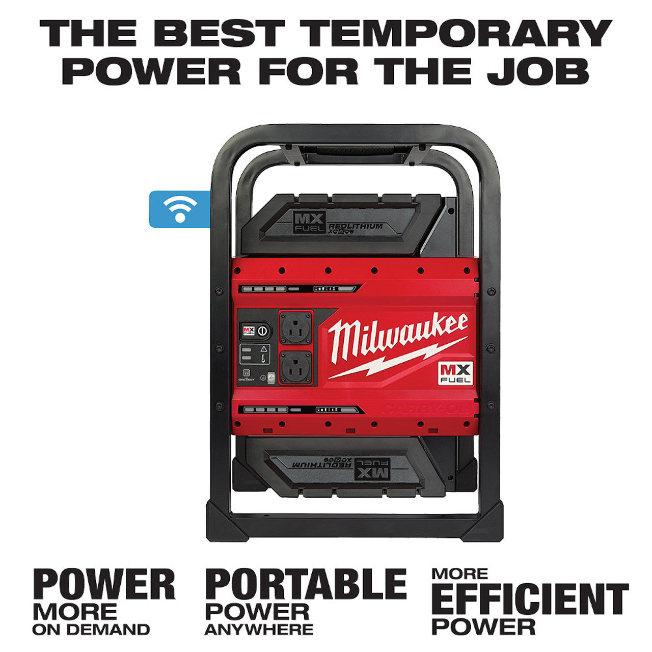 MX FUEL™ CARRY-ON™ 3600W/1800W Power Supply Kit