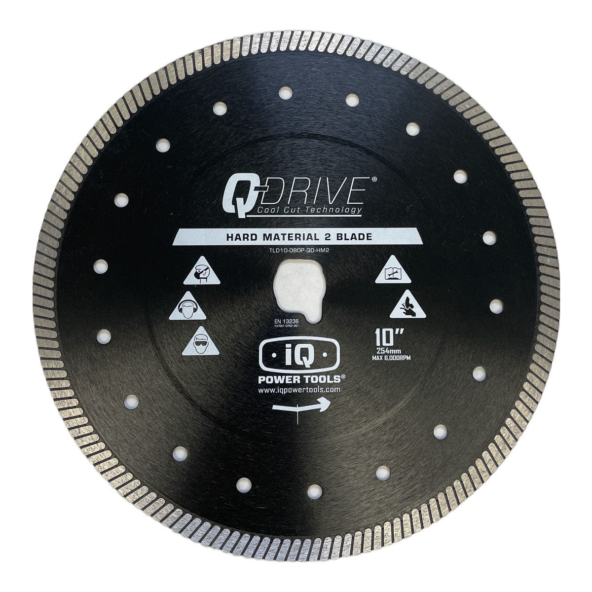 10" Q-Drive Turbo Blade for use with the iQTS244
