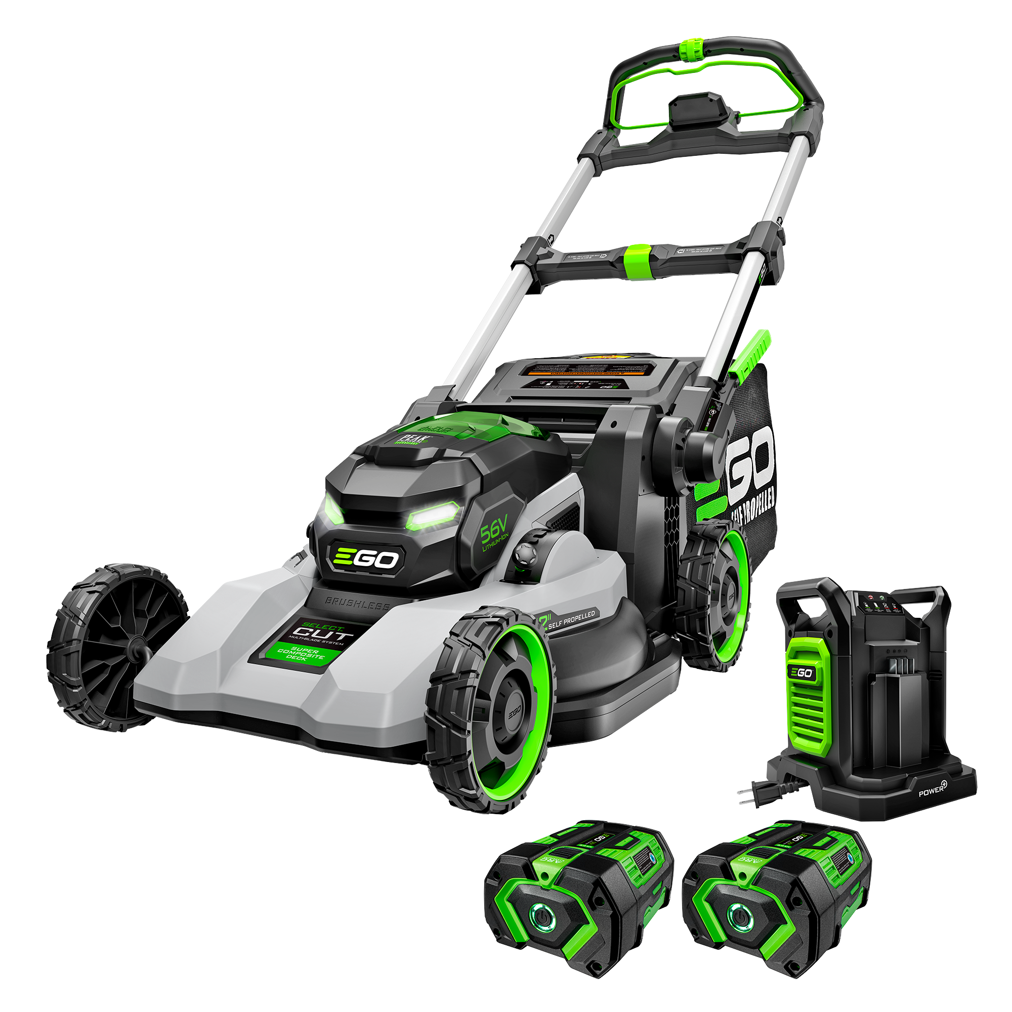 POWER+ 1000 Series Mower 22" Super Composite Deck Select Cut™ System with Peak Power and Touch Drive™ Self-Propelled