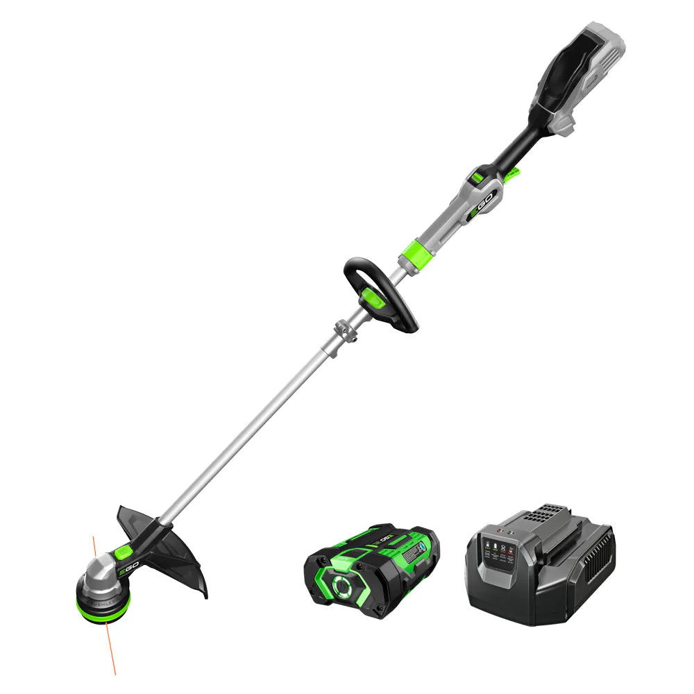 EGO Power+ ST1511T 15" POWERLOAD String Trimmer Kit with Telescopic Alu Foldable Shaft