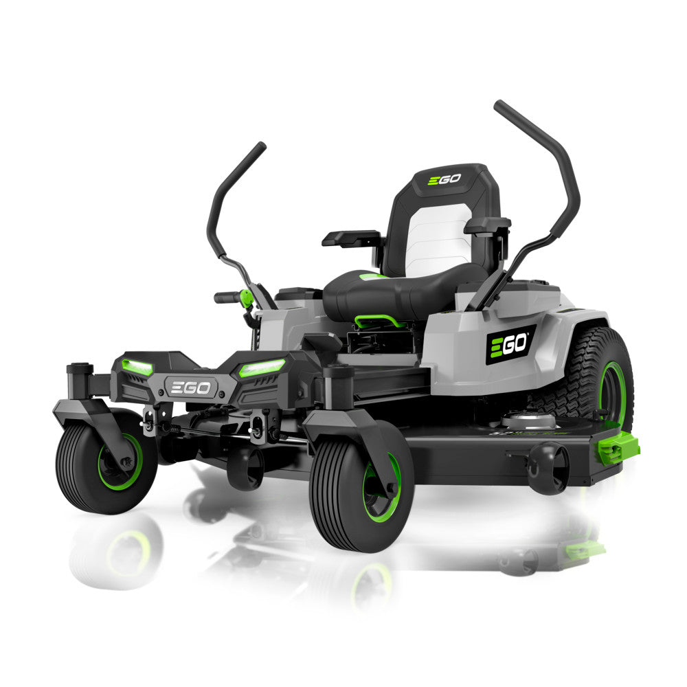 POWER+ Z6 52" Zero Turn Riding Mower, Includes (6) 10.0Ah Batteries and 800W Charger