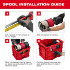 Wire Pulling Inserts for PACKOUT™ XL Crate