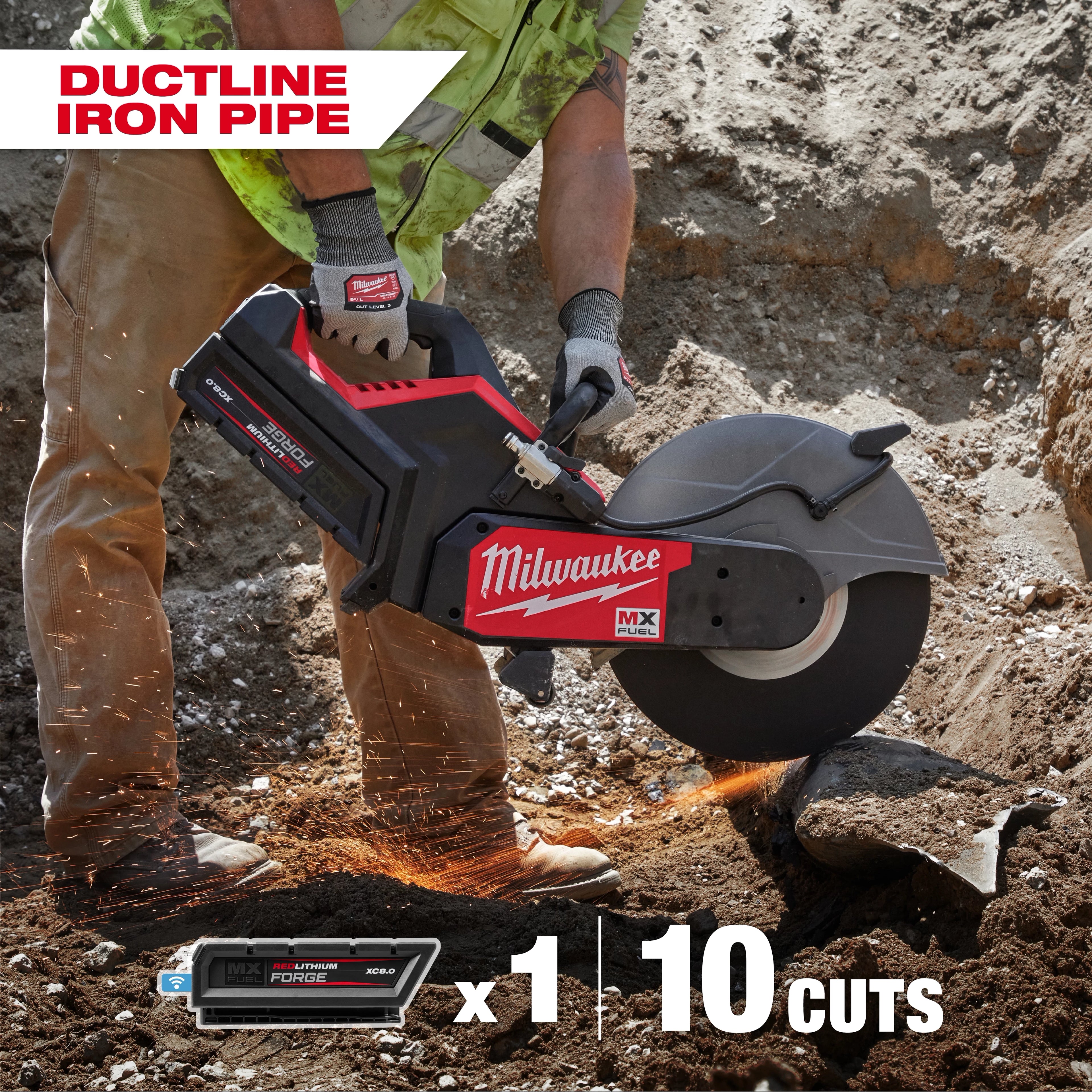 MX FUEL™ 14" Cut-Off Saw w/ RAPIDSTOP™