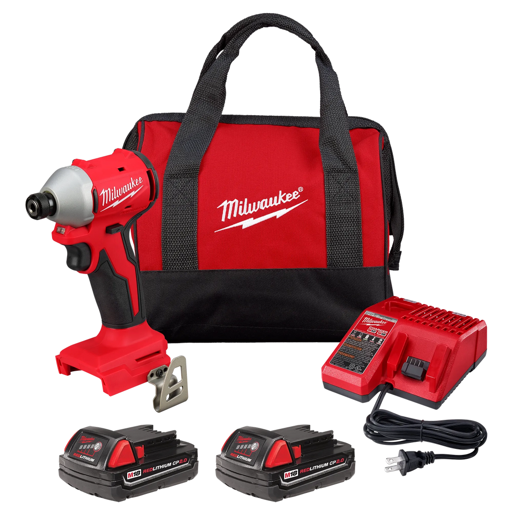 Milwaukee M18 Compact Brushless 1/4" Hex Impact Driver – Configuration Options