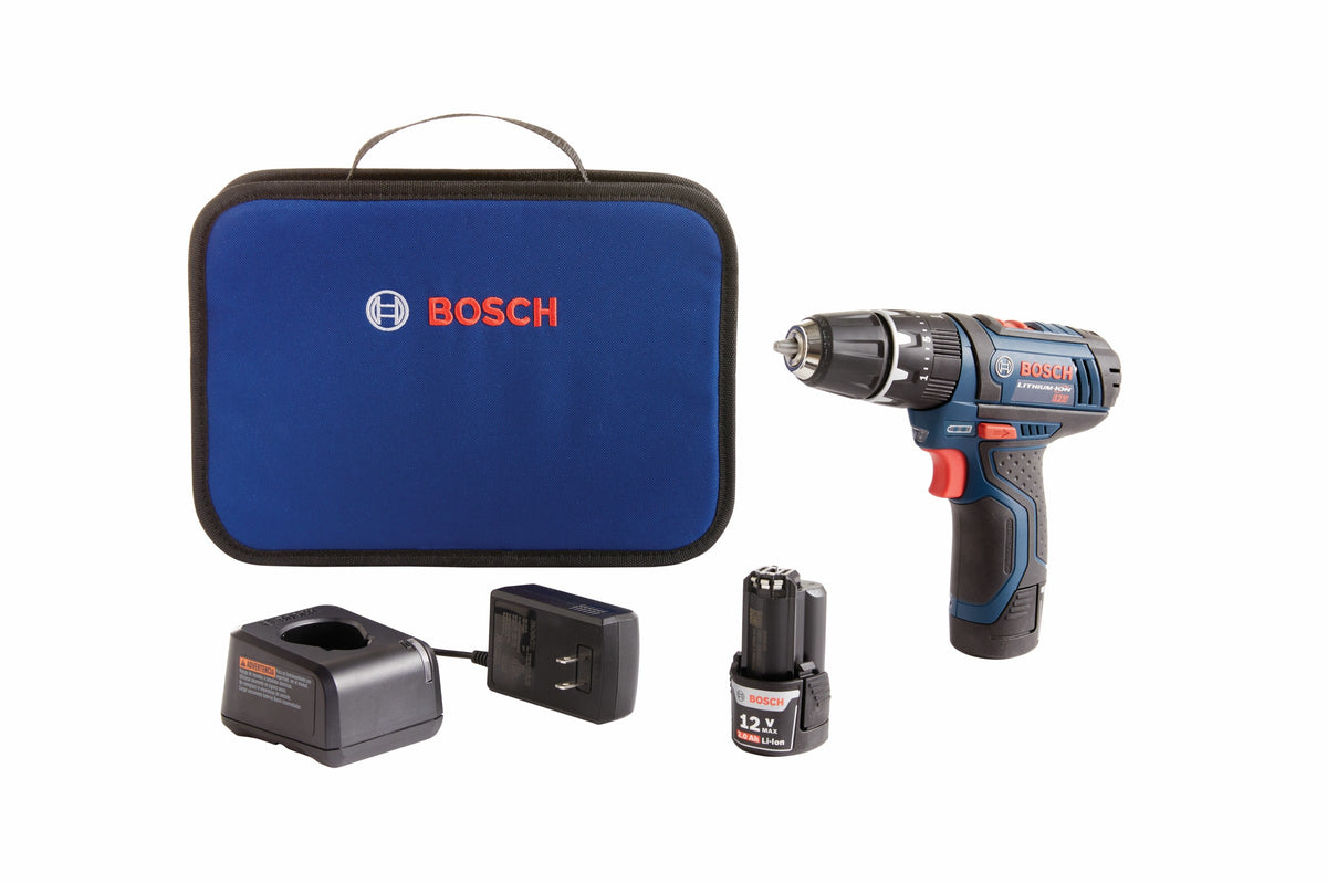 Bosch PS130-2A 12V Max 3/8 In. Hammer Drill/Driver Kit