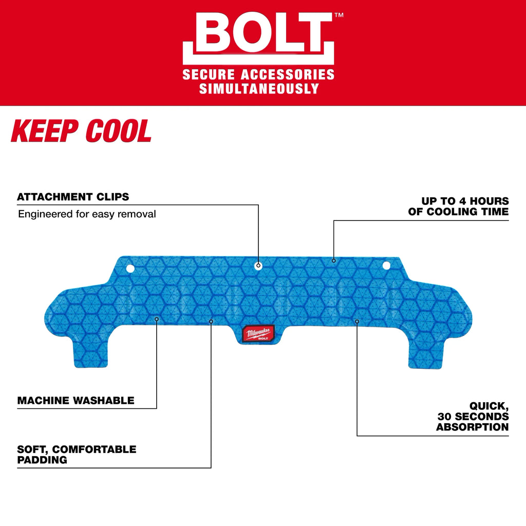 Milwaukee BOLT Safety Helmet Cooling Sweat Band | 48-73-4543