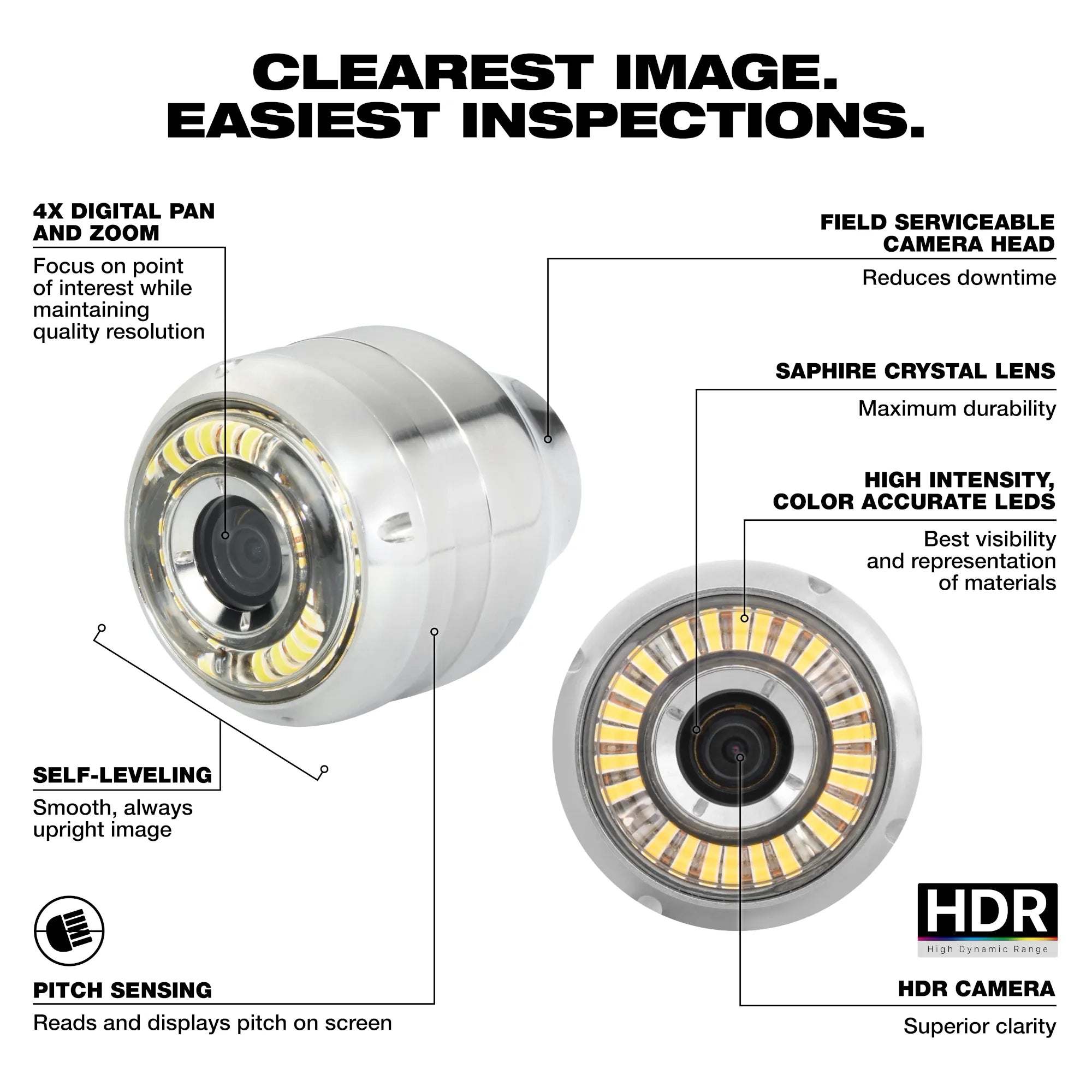 325’ Stiff Modular Pipeline Inspection Reel