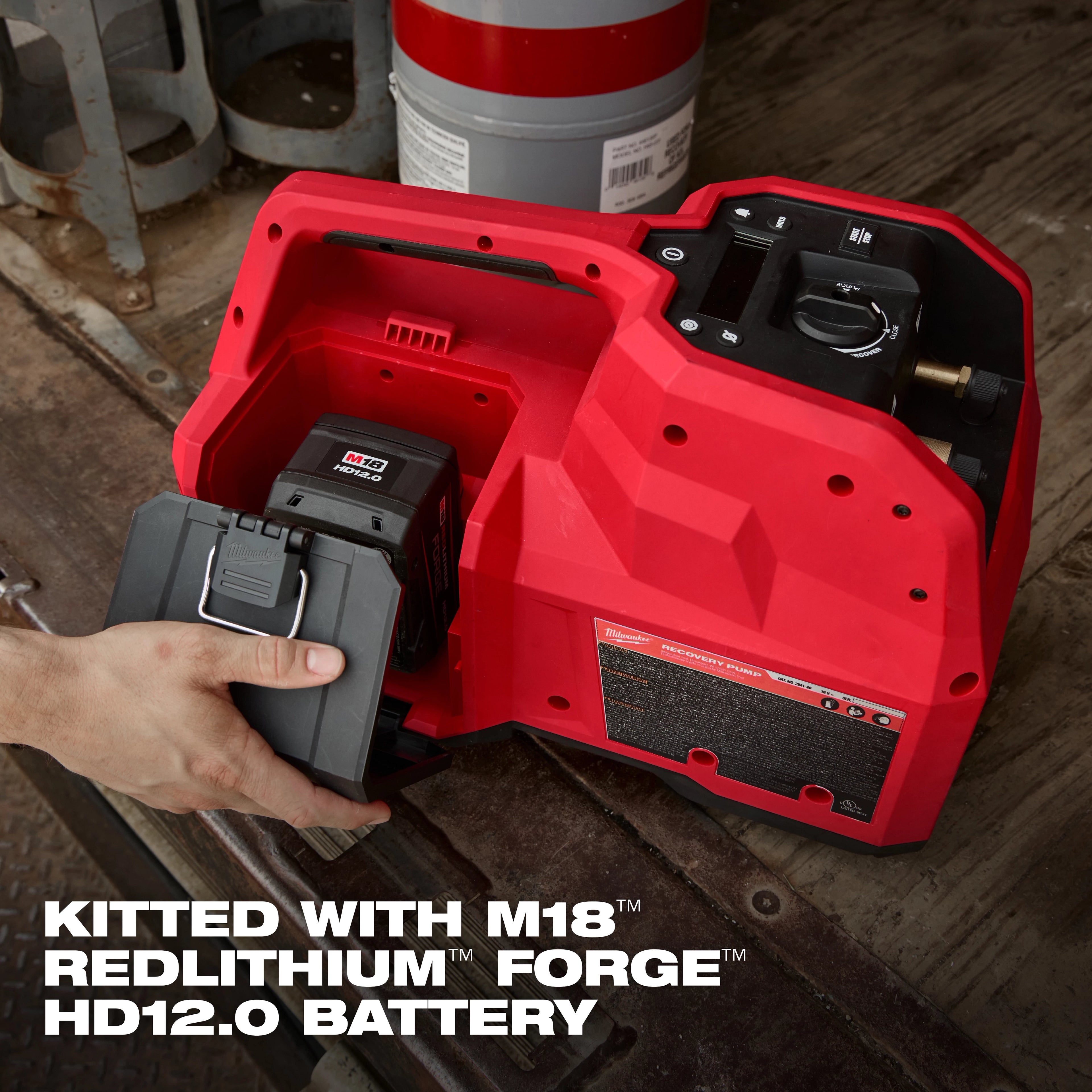 M18™ Brushless Refrigerant Recovery Machine