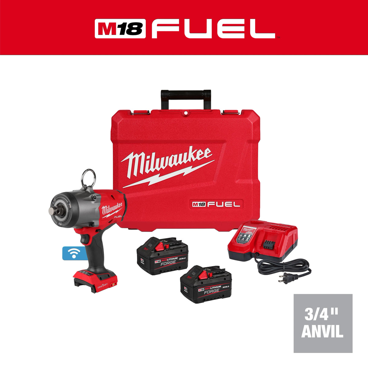 M18 FUEL™ 3/4" High Torque Impact Wrench w/ ONE-KEY™