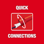 Milwaukee SHOCKWAVE Quick-Twist Wire Connector Socket (48-32-6400)