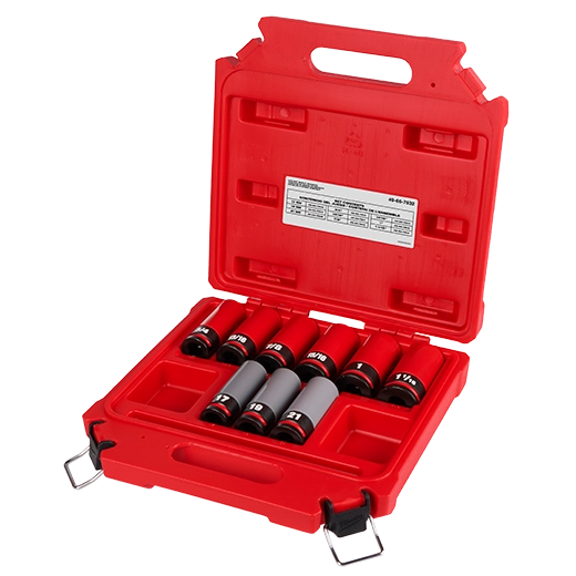 SHOCKWAVE™ Impact Duty 1/2 Drive SAE & Metric 9PC Lug Nut Wheel Socket Set - 49-66-7832 - image 2