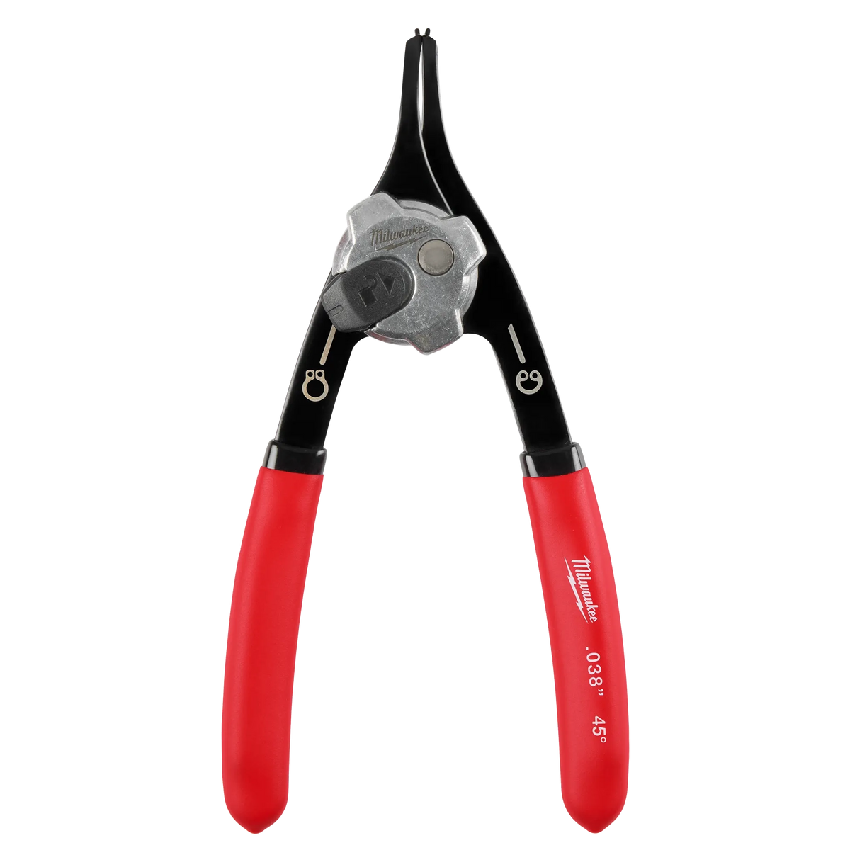 Milwaukee .038" Convertible Snap Ring Pliers - 45° | 48-22-6531