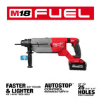 Milwaukee M18 FUEL 1-1/4” SDS Plus D-Handle Rotary Hammer Kit with  ONE-KEY | 2916-22