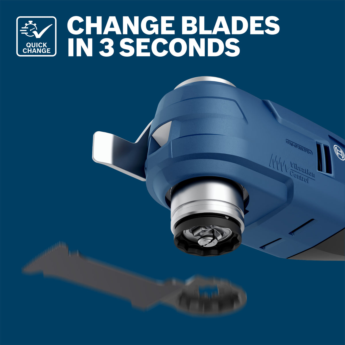 Bosch OSL212CG 2-1/2 In. Starlock Oscillating Multi Tool Carbide Grit Segmented Saw Blade