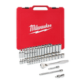 3/8" Drive 56pc Ratchet & Socket Set with FOUR FLAT™ SIDES - SAE & Metric