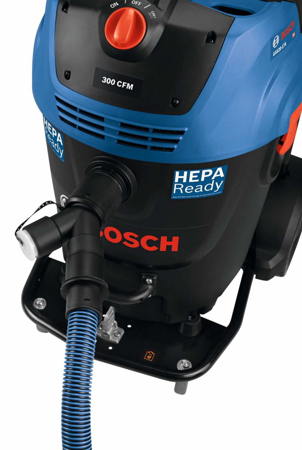 Bosch GAS20-17AH 17-Gallon 300-CFM Dust Extractor with Auto Filter Clean and HEPA Filter