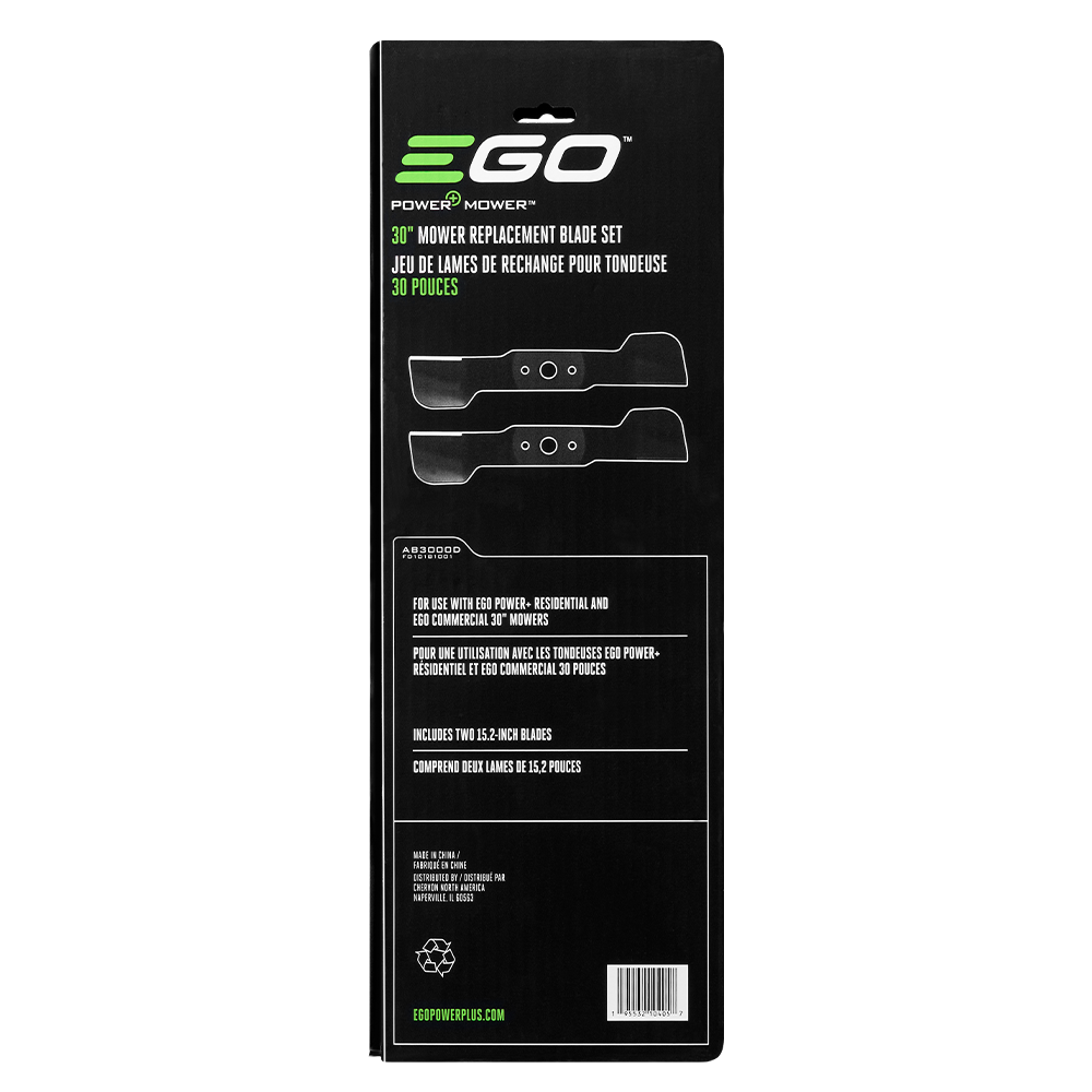 30" Mower Replacement Blade Set for EGO POWER+ and Commercial 30" Mowers