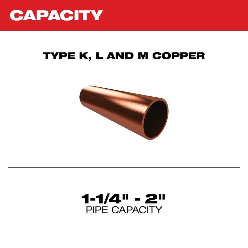 M12™ Brushless 1-1/4" - 2" Copper Tubing Cutter
