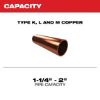 M12™ Brushless 1-1/4" - 2" Copper Tubing Cutter