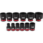 12PC SHOCKWAVE™ Impact Duty 3/8" Drive SAE Standard 6 Point Socket Set - 49-66-7005 - image 2