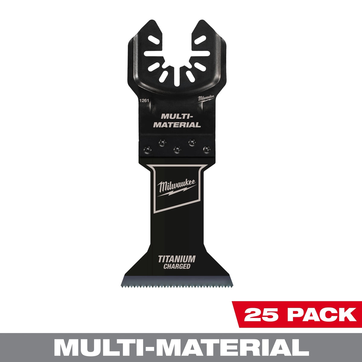 Milwaukee 1-3/4” Bi-Metal Multi-Material Universal Fit Oscillating Multi-Tool Blade (25 PK) | 49-25-1268