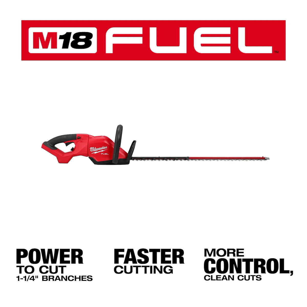 Milwaukee M18 FUEL 30" Hedge Trimmer – Configuration Options