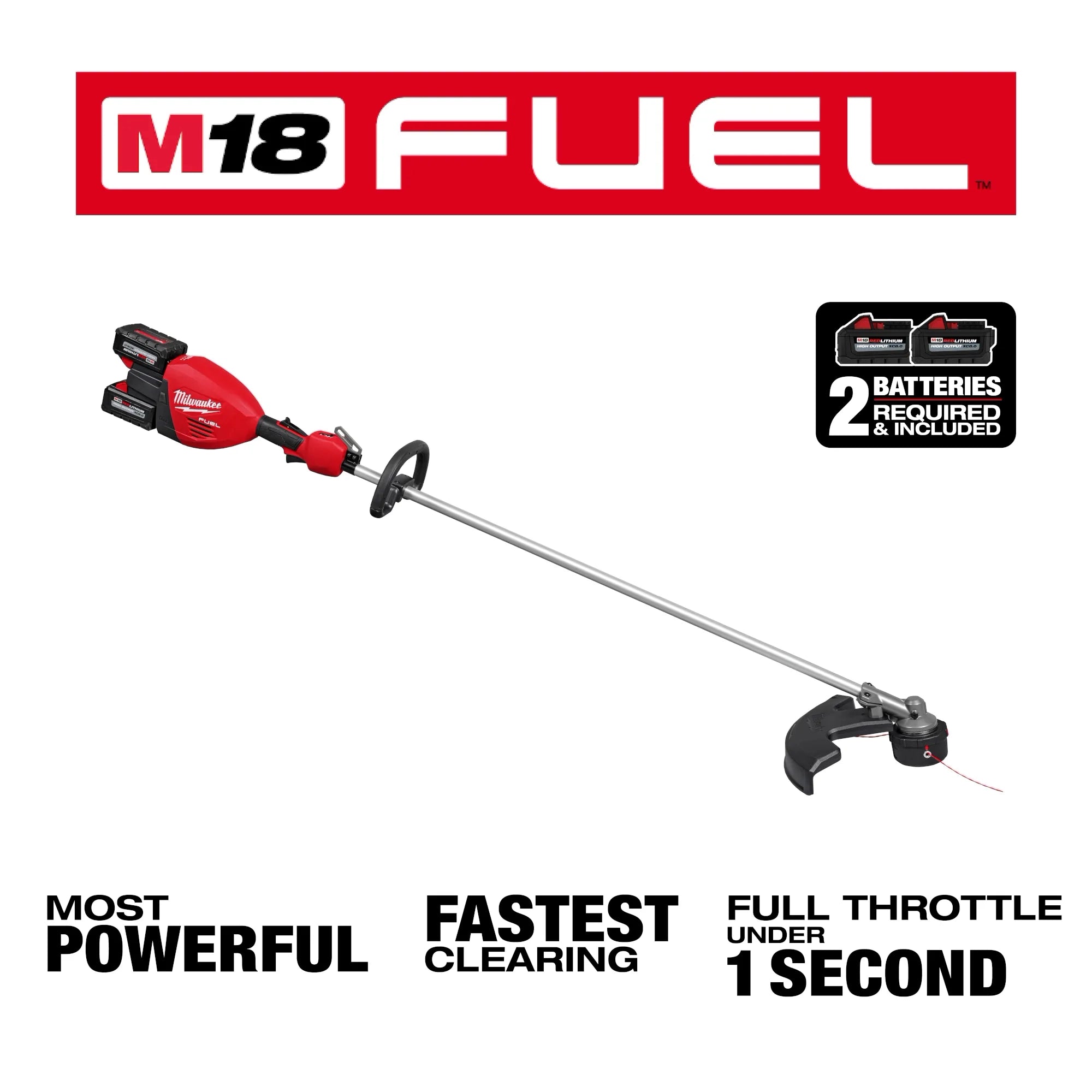 M18 FUEL™ 17” Dual Battery String Trimmer