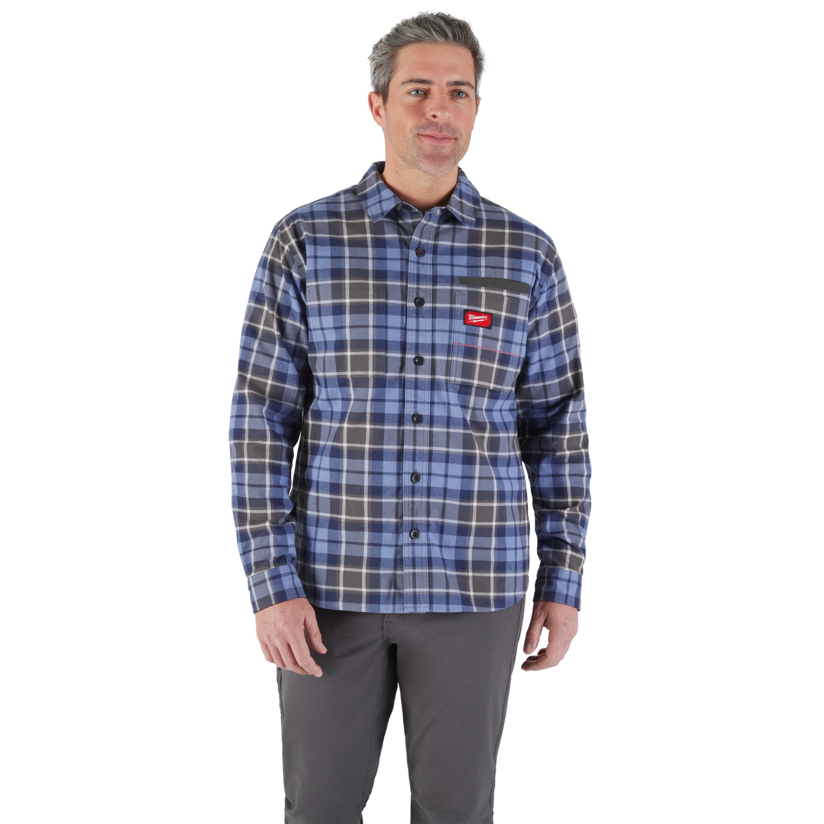 Milwaukee GRIDIRON Flannel Shirt - Blue