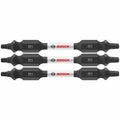 Bosch ITDESQ12503 3 pc. Impact Tough 2.5 In. Square #1 Double-Ended Bits