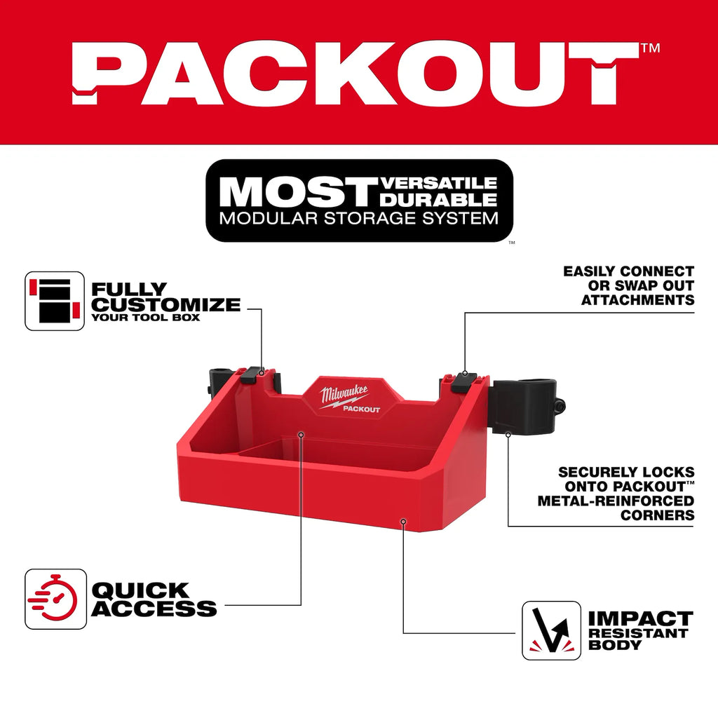Milwaukee PACKOUT Tool Box Tray Attachment | 48-22-8605