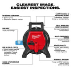 M12™ 85’ High Flex Compact Inspection Camera Kit