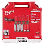 SHOCKWAVE™ Impact Duty 1/2 Drive SAE & Metric 9PC Lug Nut Wheel Socket Set - 49-66-7832 - image 6