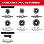 0.5" - 0.7" Adjustable Bushing for M18 FUEL™ Covered Conductor Cable Stripper