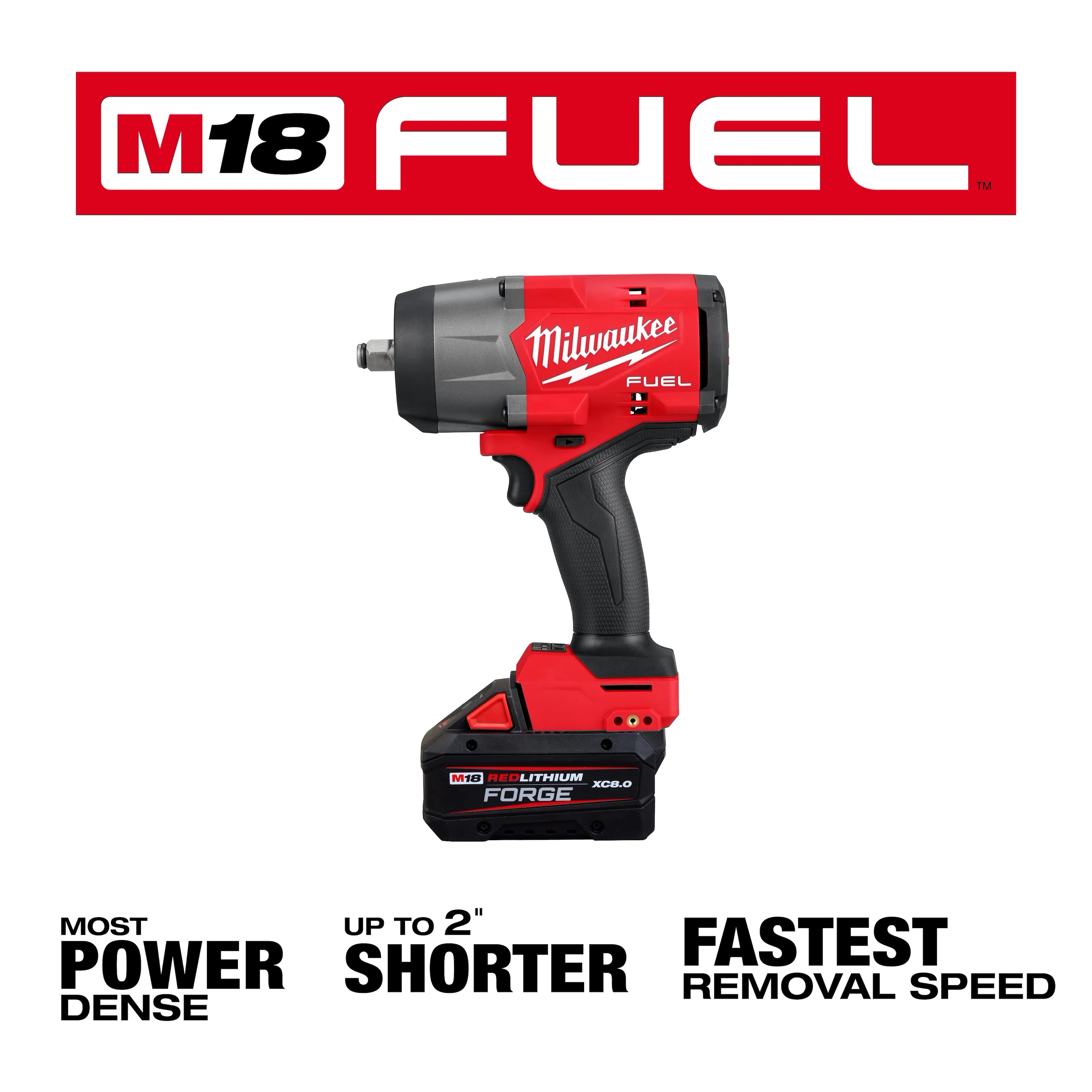 M18 FUEL™ 1/2" High Torque Impact Wrench w/ Friction Ring