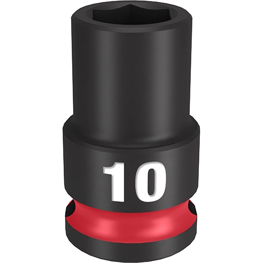 Milwaukee SHOCKWAVE Impact Duty 3/8" Drive 1/4" Standard 6 Point Socket | 49-66-6100