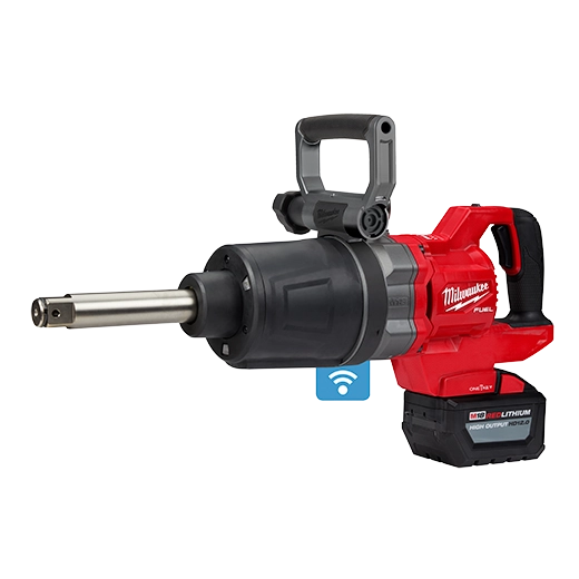 M18 FUEL 1" D-Handle High Torque Impact Wrench w/Ext. Anvil ONE-KEY