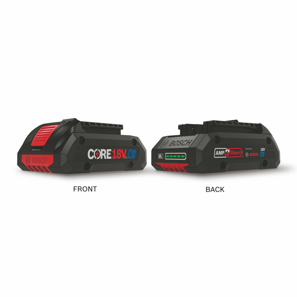Bosch GXS18V-11N25 18V Starter Kit with (2) CORE18V 4 Ah Advanced Power Batteries and (1) 18V Standard Battery Charger