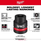 SHOCKWAVE™ Impact Duty 1" Drive 13/16" Standard 4 Point Square Socket - 49-66-7841 - image 4