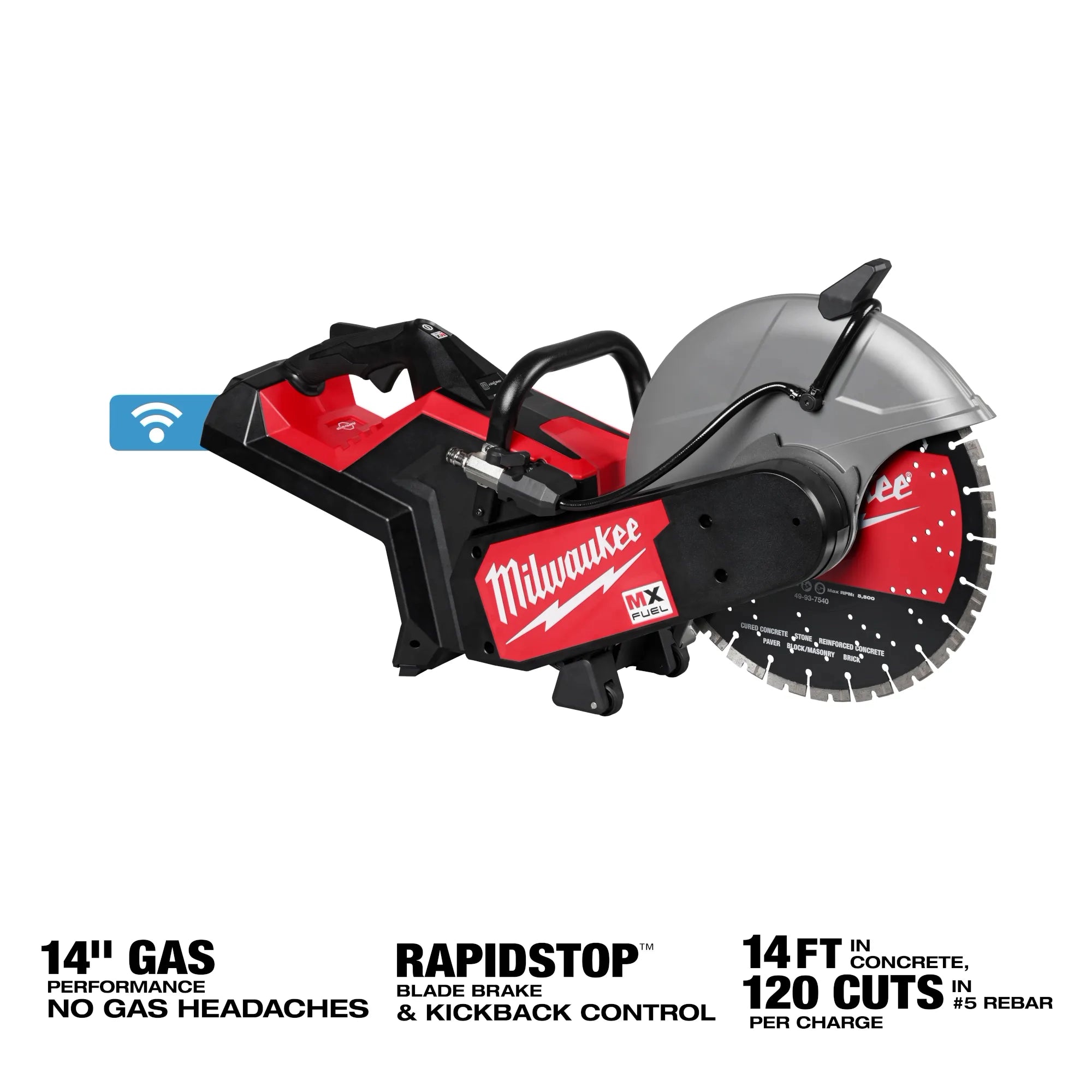 MX FUEL™ 14" Cut-Off Saw w/ RAPIDSTOP™