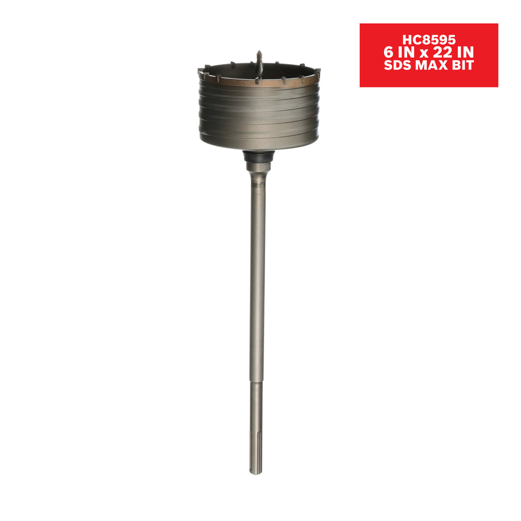Bosch HC8595 6 In. x 22 In. SDS-max Rotary Hammer Core Bit