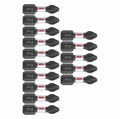 Bosch ITPH2115 15 pc. Impact Tough 1 In. Phillips #2 Insert Bits