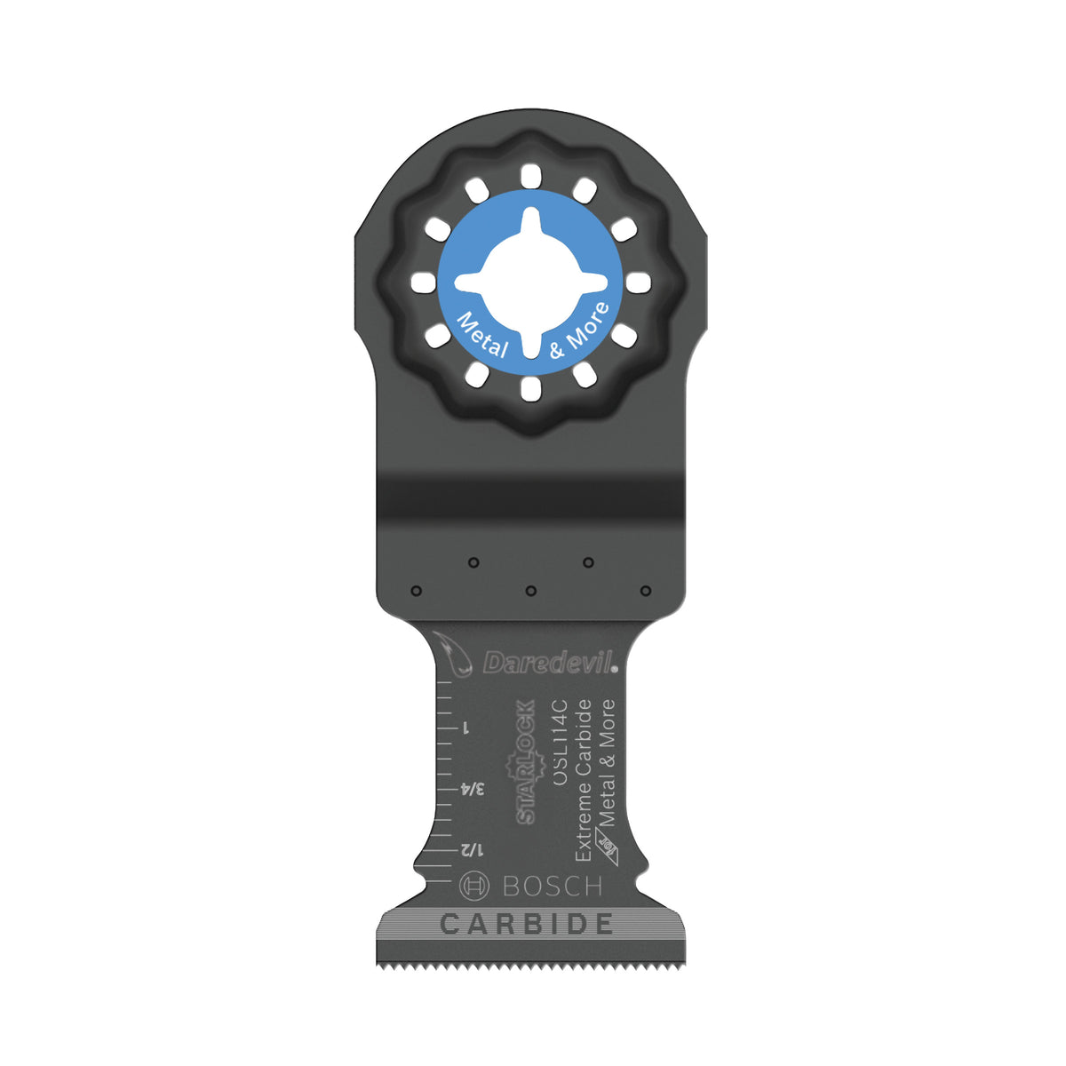 Bosch OSL114C 1-1/4 In. Starlock Oscillating Multi Tool Carbide Plunge Cut Blade