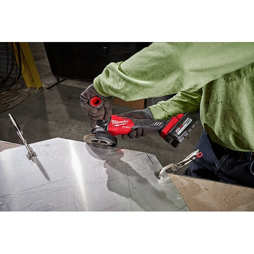 M18 FUEL™ 4-1/2" / 5" Variable Speed Braking Grinder, Slide Switch Lock-On