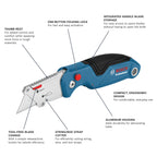 Bosch H11-14100-1 2pc Utility Knife Set