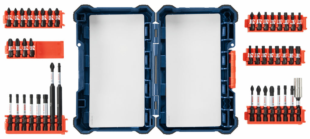 Bosch SDMS44 44 pc. Impact Tough Screwdriving Custom Case System Set