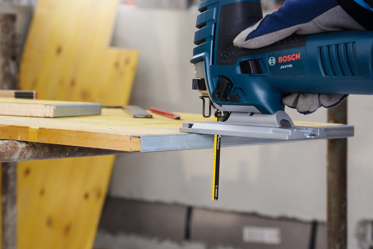 Bosch T108BHM3 3 pc. 3-5/8 In. 12 TPI Carbide Edge for Carbon Fiber T-Shank Jig Saw Blades