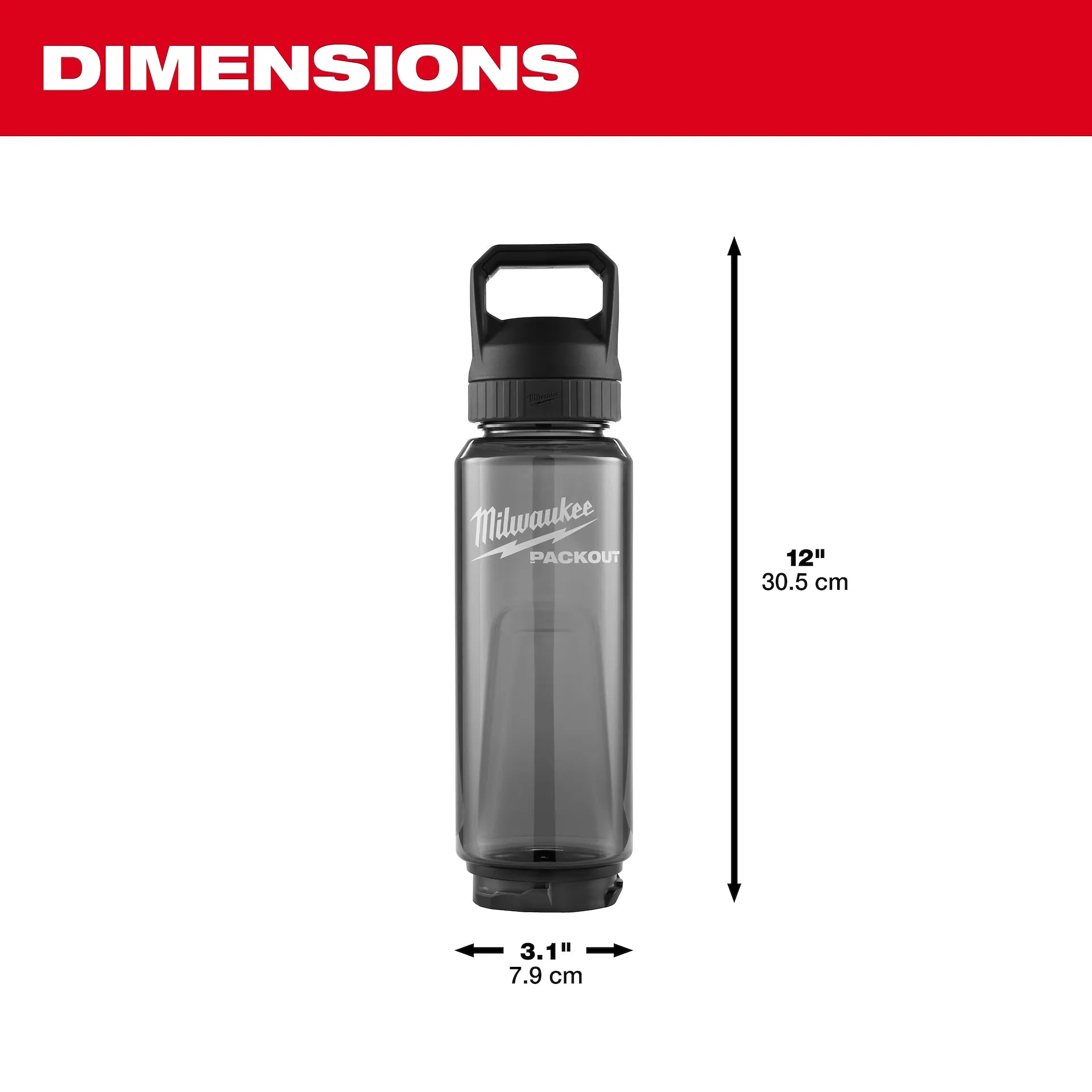 PACKOUT™ Bottle with Chug Lid
