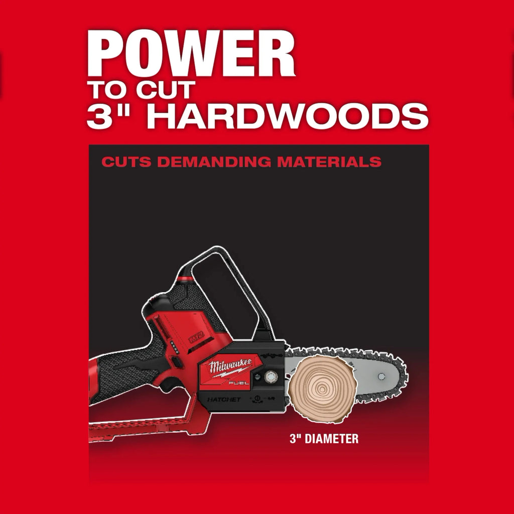 Milwaukee M12 FUEL HATCHET 6” Pruning Saw – Configuration Options