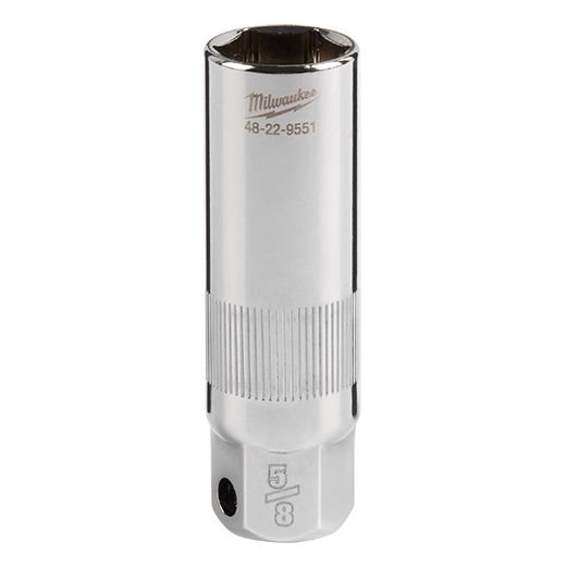 Milwaukee 3/8" Drive 5/8" Spark Plug Socket | 48-22-9551