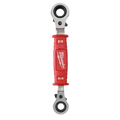 Milwaukee Lineman’s 4in1 Insulated Ratcheting Box Wrench | 48-22-9212